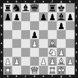 1965 Hastings ch-BCF – Round 1 – Lees, David – 1-0 – Lancaster, Roger – G3