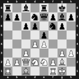 1965 Hastings ch-BCF – Round 1 – Parr, Frank – 1/2-1/2 – Hindle, Owen M – G4