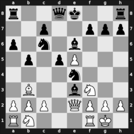 1965 Hastings ch-BCF – Round 1 – Mardle, Denis – 1-0 – Toothill, Andrew – G17