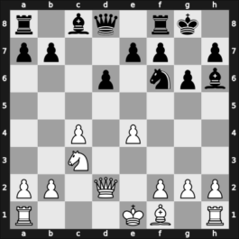 1965 Hastings ch-BCF – Round 1 – Fazekas, Stephan – 0-1 – Parr, David – G23