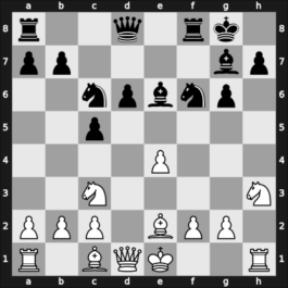1965 Hastings ch-BCF – Round 2 – Wade, Robert G – 1-0 – Rhodes Castillo, Stewart Jose – G27