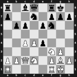 1965 Hastings ch-BCF – Round 2 – Lees, David – 1-0 – Pritchard, David J – G30