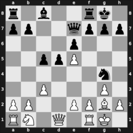 1965 Hastings ch-BCF – Round 4 – Parr, Frank – 0-1 – Franklin Sheunesu Mhembere – G45