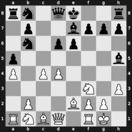 1965 Hastings ch-BCF – Round 4 – Littlewood, Norman – 1-0 – Cafferty, Bernard – G54