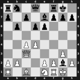 1965 Hastings ch-BCF – Round 5 – Clarke, Paul R H – 1/2-1/2 – Haygarth, Michael J – G56