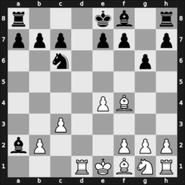 1965 Hastings ch-BCF – Round 5 – Davie, Alexander M – 0-1 – Cafferty, Bernard – G60