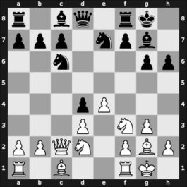 1965 Hastings ch-BCF – Round 5 – Pritchard, David J – 1/2-1/2 – Parr, Frank – G63