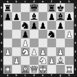 1965 Hastings ch-BCF – Round 9 – Cafferty, Bernard – 1/2-1/2 – Parr, David – G91