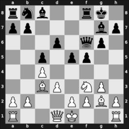 1965 Hastings6566 – Round 4 – Pfleger, Helmut, Dr. – 1/2-1/2 – Uhlmann, Wolfgang – G19