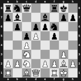 1965 Hastings6566 – Round 7 – Uhlmann, Wolfgang – 1-0 – Nicolai, Werner – G30