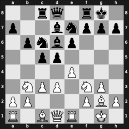 1965 Hastings6566 – Round 8 – Lee, Paak Hei – 1/2-1/2 – Vasiukov, Evgeni – G38