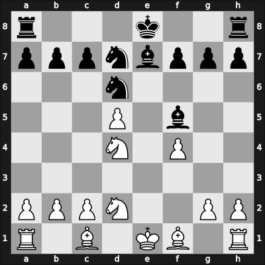 1965 Hoogovens – Round 2 – Johannessen, Simon T – 1/2-1/2 – Acuna Medina, Angel G. – G25