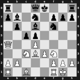 1965 Hoogovens – Round 4 – Geller, Efim P – 1/2-1/2 – Matanovic, Aleksandar – G36