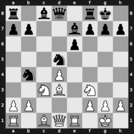 1965 Hoogovens – Round 6 – Portisch, Lajos – 1-0 – Bagirov, Vladimir – G47