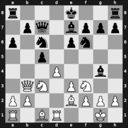 1965 Hoogovens – Round 8 – Donner, Jan-Hein – 1/2-1/2 – Bagirov, Vladimir – G61