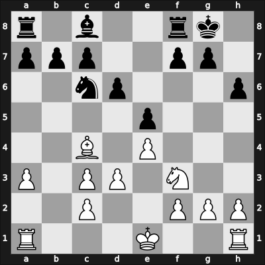 1965 Hoogovens – Round 11 – Ivkov, Borislav – 1/2-1/2 – Smederevac, Petar – G84