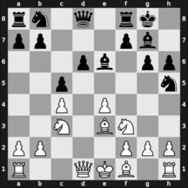 1965 Hoogovens – Round 15 – Lengyel, Laszlo – 1/2-1/2 – Langeweg, Kick – G111