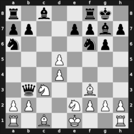 1965 Hoogovens-B – Round 3 – Kramer, Haije – 1/2-1/2 – Mueller, Hans – G7