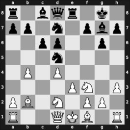 1965 Hungary – Round 1 – Koberl, Ferenc – 0-1 – Navarovszky, Laszlo – G11