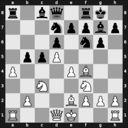 1965 Hungary – Round 1 – Farago, Ivan – 0-1 – Liptay, Laszlo Dr. – G61