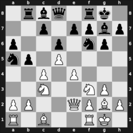 1965 Hungary – Round 1 – Sapi, Laszlo – 1/2-1/2 – Polgar, Istvan – G11