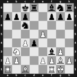 1965 Hungary – Round 1 – Flesch, Janos – 1-0 – Forintos, Gyozo V – G14