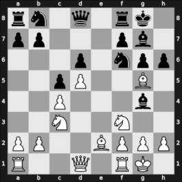 1965 Hungary – Round 1 – Hajtun, Joseph – 1/2-1/2 – Sapi, Laszlo – G25