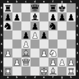 1965 Hungary – Round 1 – Kluger, Gyula – 1/2-1/2 – Barczay, Laszlo – G29