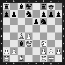 1965 Hungary – Round 1 – Sapi, Laszlo – 1/2-1/2 – Flesch, Janos – G33