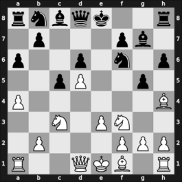 1965 Hungary – Round 1 – Polgar, Istvan – 1-0 – Kluger, Gyula – G40