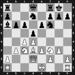 1965 Hungary – Round 1 – Kluger, Gyula – 1/2-1/2 – Haag, Ervin – G42