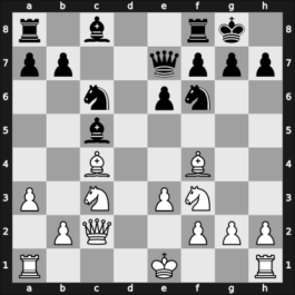 1965 Hungary – Round 1 – Dely, Peter – 1/2-1/2 – Polgar, Istvan – G46