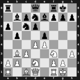 1965 Hungary – Round 1 – Ozsvath, Andras – 1/2-1/2 – Kovacs, Laszlo M – G96