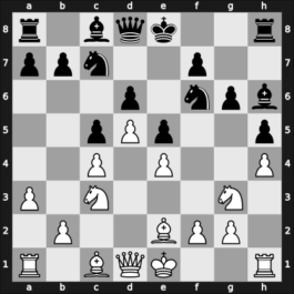 1965 IBM – Round 9 – Szabo, Ladislav – 1/2-1/2 – Langeweg, Kick – G29