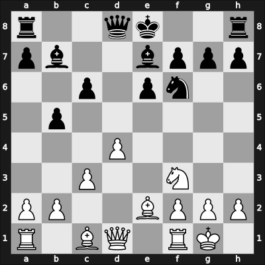 1965 IBM I – Round 9 – Filip, Marius Liviu – 1/2-1/2 – Trifunovic, Petar – G12