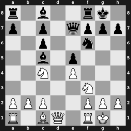 1965 ISR Ch – Round 3 – Kagan, Shimon – 1-0 – Richter, Yosef – G10