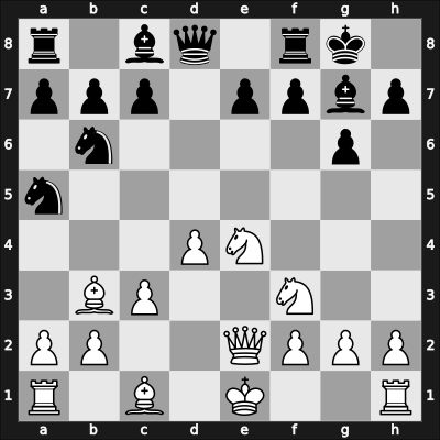 1965 ISR Ch – Round 8 – Czerniak, Moshe – 0-1 – Ben Moshe, Shalom – G30