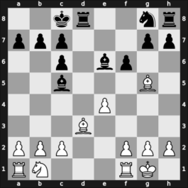 1965 ISR Ch – Round 9 – Bobis, Leonid – 0-1 – Kagan, Shimon – G35
