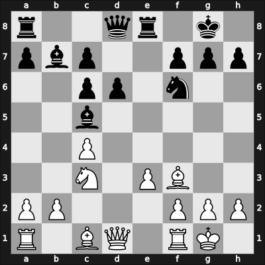 1965 Israel (ISR Ch) – Round 14 – Richter, Yosef – 1/2-1/2 – Persitz, Raaphi – G54