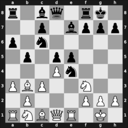 1965 It – Round 11 – ? – 1/2-1/2 – Sokolov, Vladimir – G12