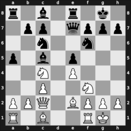 1965 It II – Round 8 – Flesch, Janos – 1/2-1/2 – Van Geet, Dirk Daniel – G9