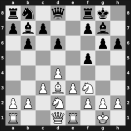 1965 It II Beverwijk NED – Round 7 – Muller, Hans – 1/2-1/2 – Flesch, Janos – G21