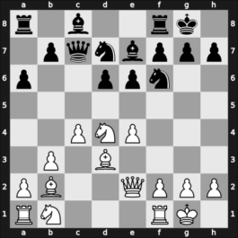 1965 It Zinnowitz GER – Round 8 – Lein, Anatoly – 1/2-1/2 – Neukirch, Detlef – G19