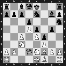 1965 Kiel Open – Round 2 – Eising, Johannes – 1-0 – Mandel, Walter – G9