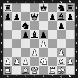 1965 Kiel Open – Round 2 – Kestler, Hans-Guenther – 1-0 – Humburg, Hans – G11