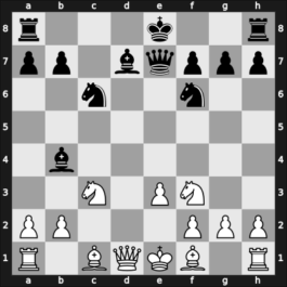 1965 Kiel Open – Round 4 – Rellstab, Ludwig – 1-0 – Lang Erhard – G21