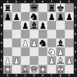 1965 Kiel Open – Round 5 – Besser, Hans – 1/2-1/2 – Humburg, Hans – G27