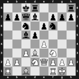 1965 Kiel Open – Round 6 – Lohmann, Heinrich – 1/2-1/2 – Rellstab, Ludwig – G31