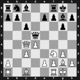 1965 Kiel Open – Round 8 – Schroeder, Hannes – 1/2-1/2 – Besser, Hans – G41