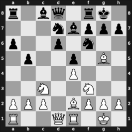 1965 Kiel Open – Round 9 – Rellstab, Ludwig – 0-1 – Eising, Johannes – G44